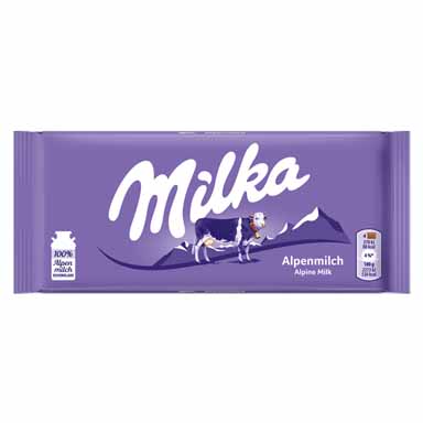 MILKA SCHOKOLADE VOLLMILCH 100g