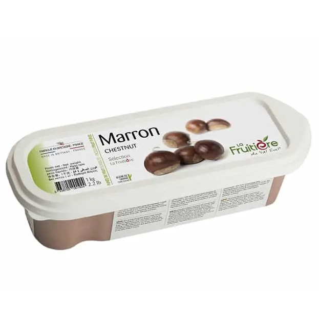 FRUCHTPÜREE KASTANIE 1kg GEFR. FRUITIERE