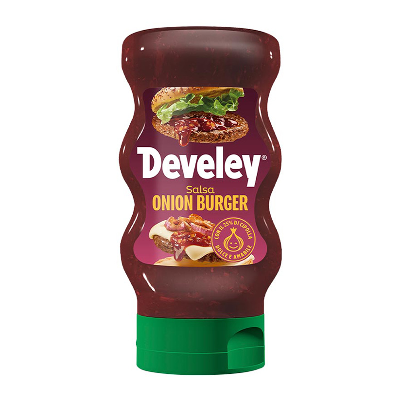 HAMBURGER SAUCE ZWIEBEL (ONION) 250ml 'DEVELEY'