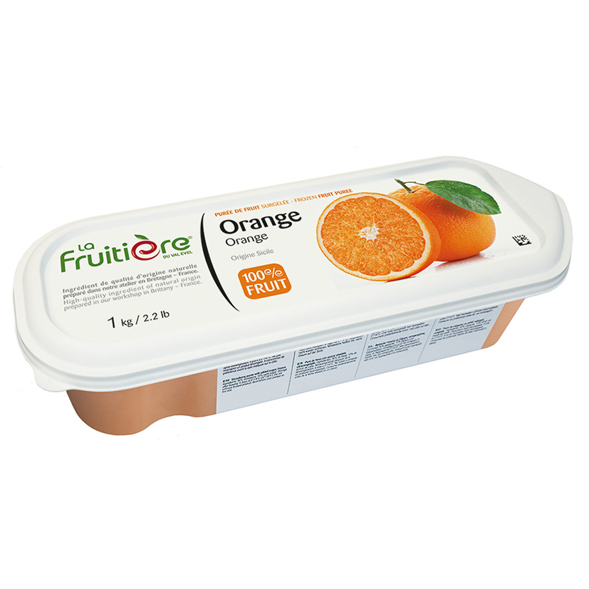FRUCHTPÜREE ORANGE 1kg GEFR.   FRUITIERE