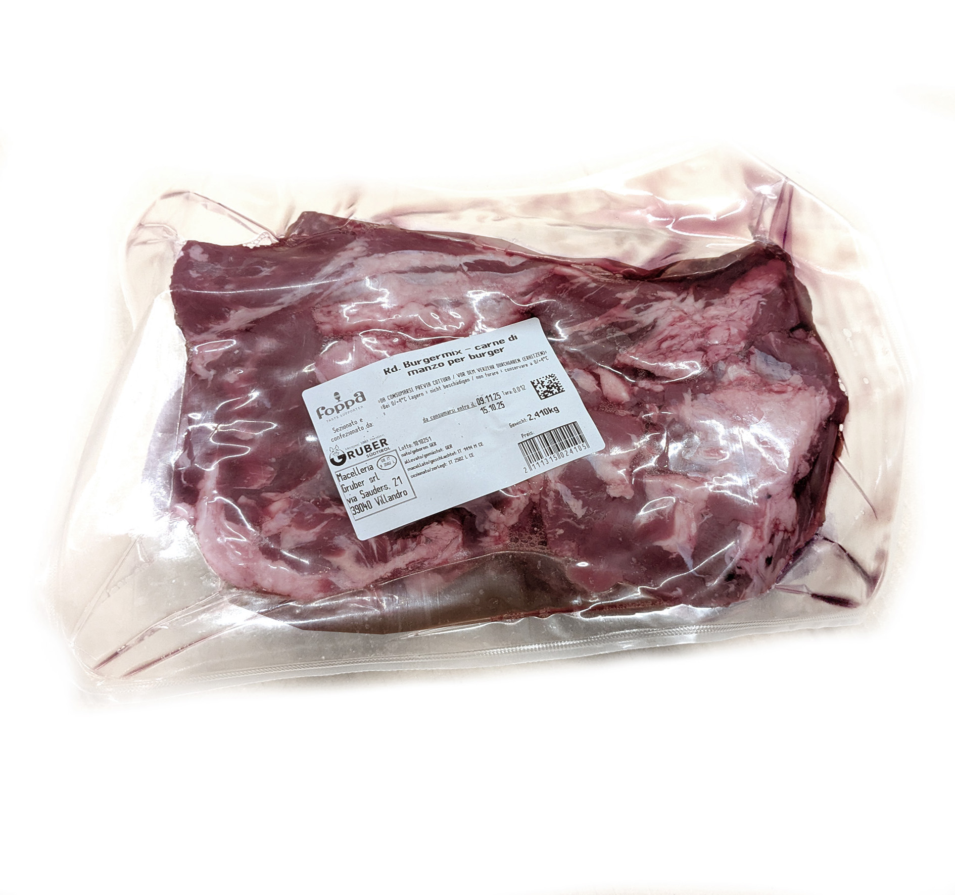 MANZO BURGER-MIX FRESCO