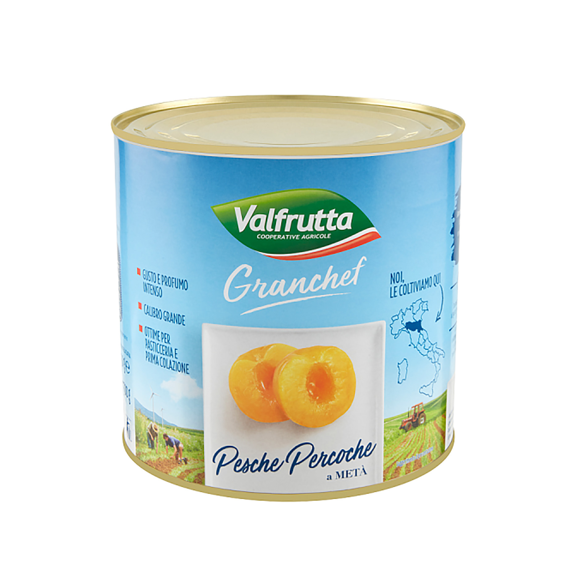 PESCHE SCIROPPATE 3/1 'VALFRUTTA'