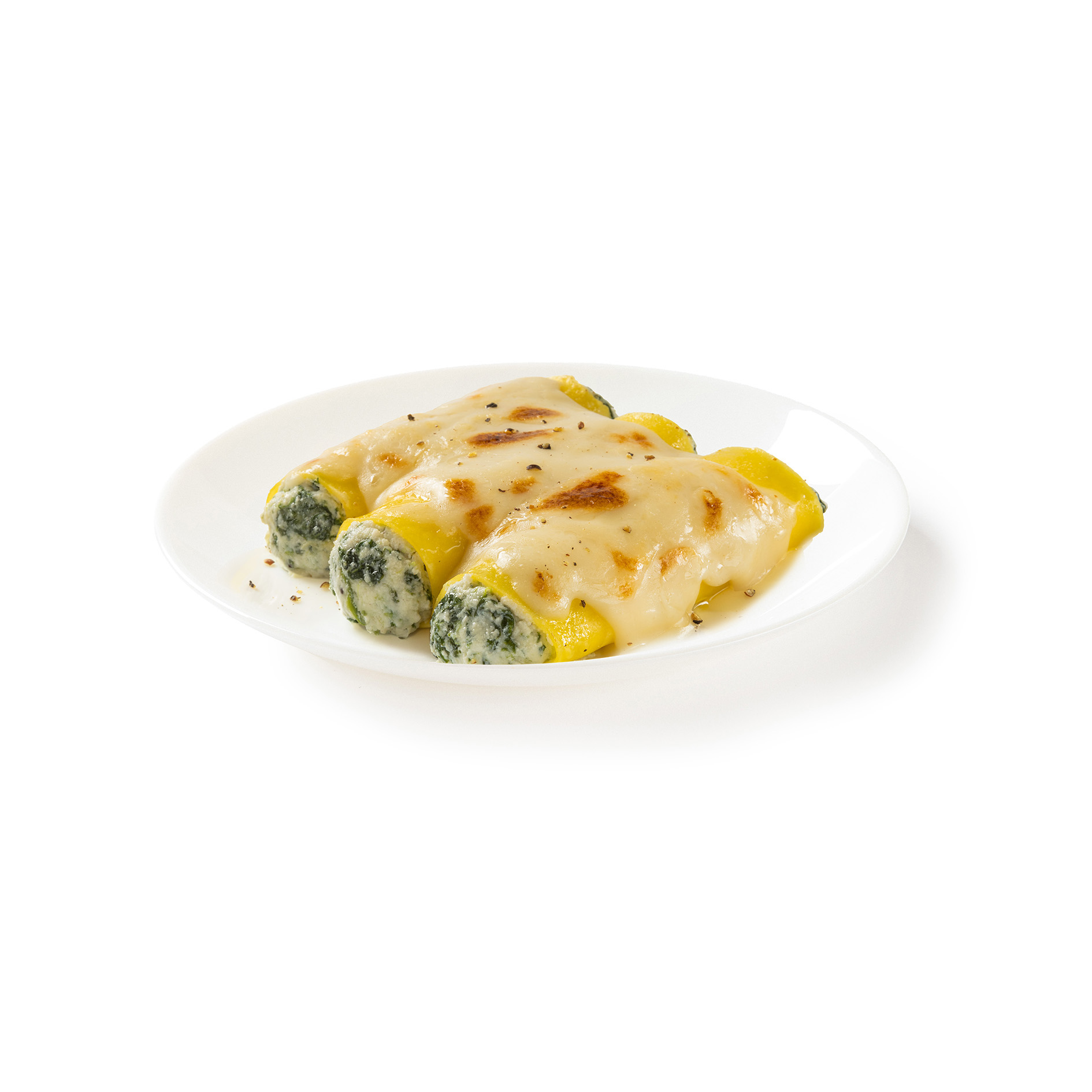 CANNELLONI RICOTTA SPINACI 2,4kg CONG. 'ROSCIO'