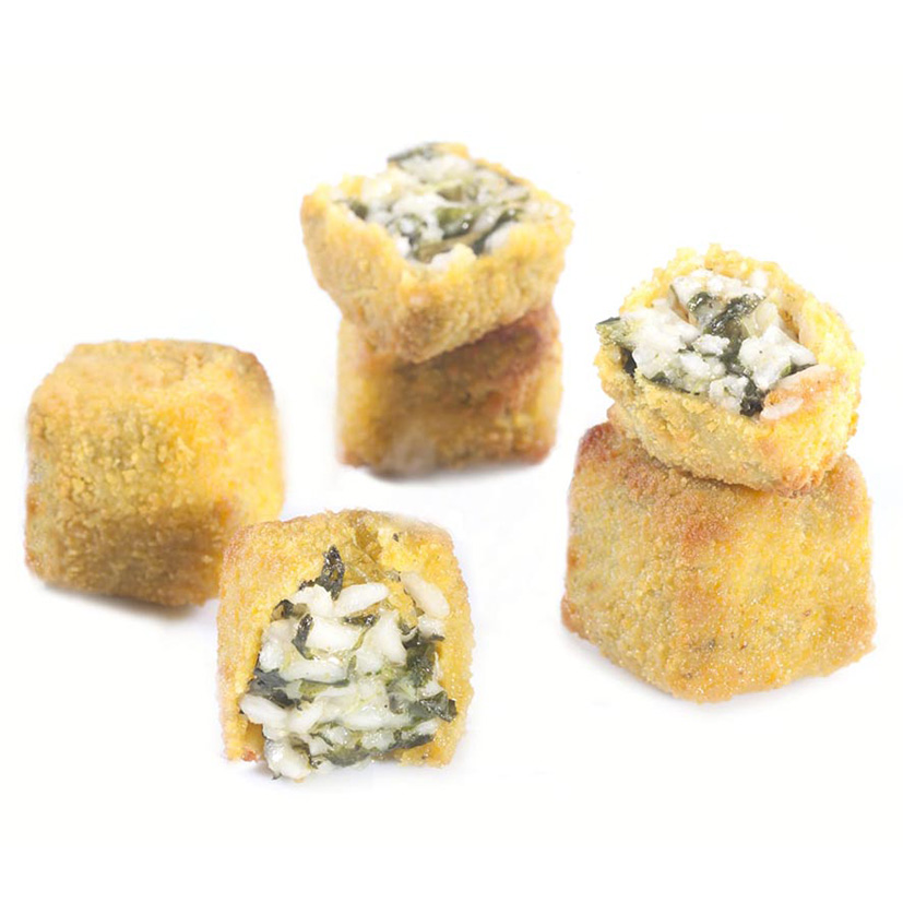 CUBI DI RISOTTO FRITTO PROVOLA 40g'CUBIFRI'