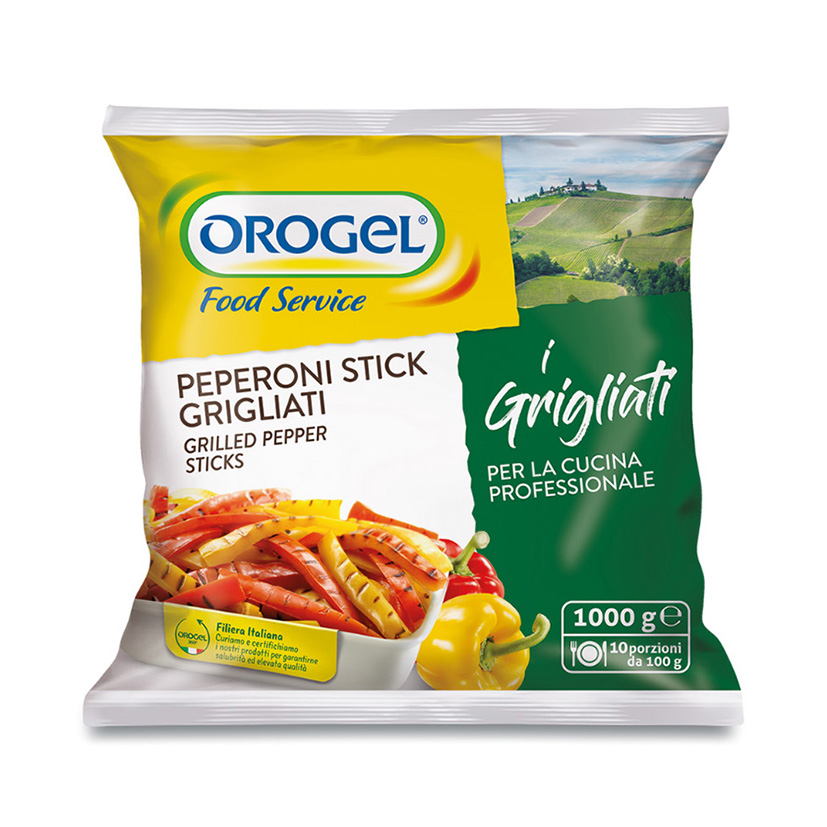 PEPERONI STICKS GEGRILLT 1kg GEFROREN OROGEL