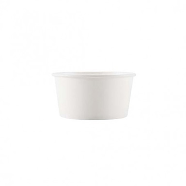 COPPETTA GELATO BIANCA MEDIA 160ml 50 PEZZI