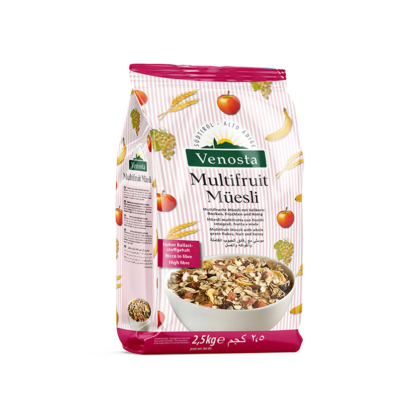 MULTIFRUCHT/FRÜHSTÜCKSMÜSLI 2,5kg  'VENOSTA'