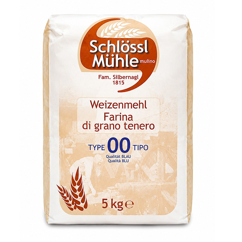 FARINA BLU 00 5kg 'SCHLÖSSLMÜHLE'