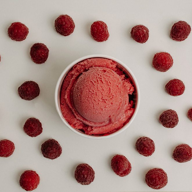 HIESIG EIS 2x2,2l HIMBEERE GEFR.