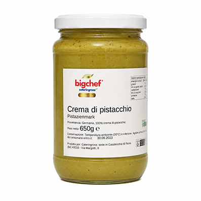 CREMA DI PISTACHIO 100% 500g 'BIG CHEF'
