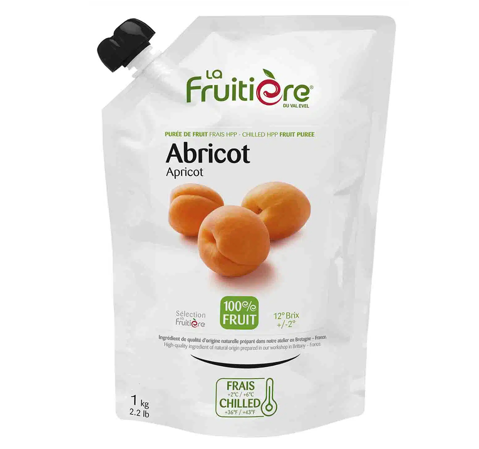FRUCHTPÜREE APRIKOSE FRISCH 1kg