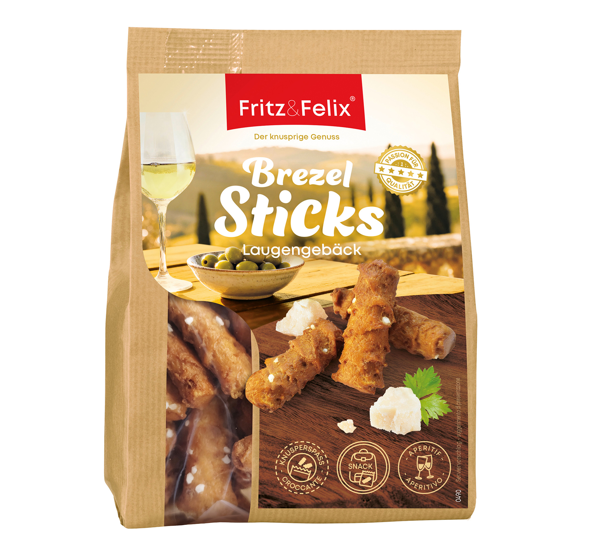 LAUGEN BREZEL STICKS 200g 'FRITZ & FELIX'