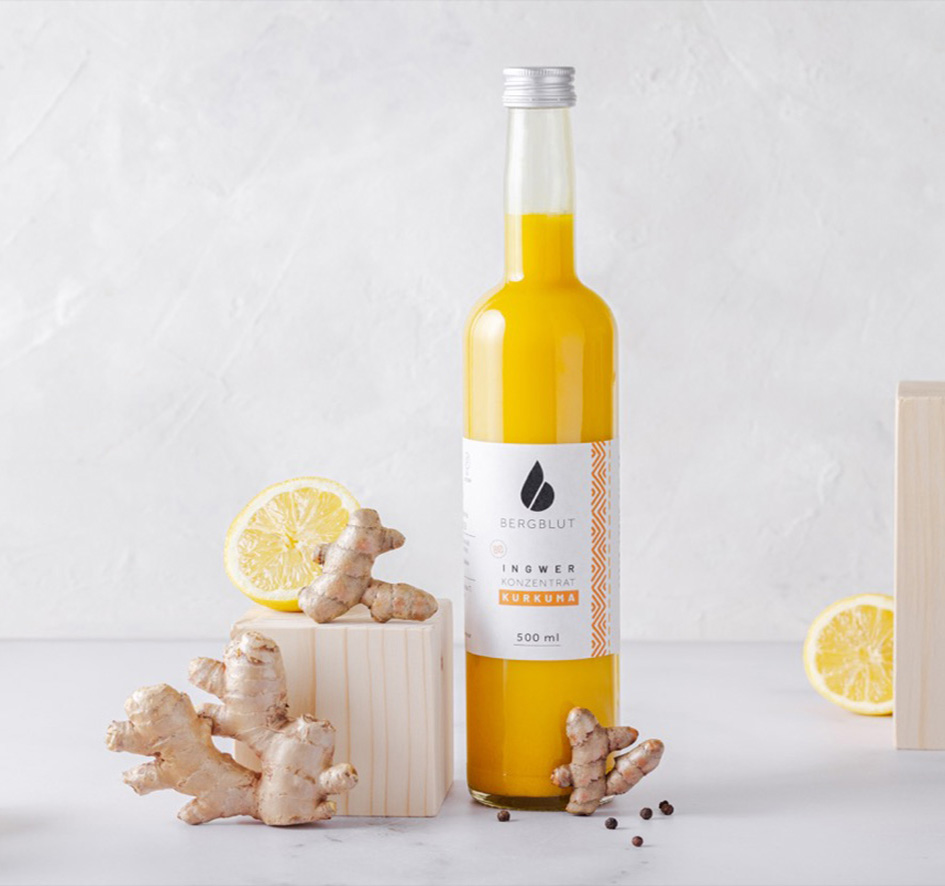 ZENZERO CONCENTRATO CURCUMA BIO* 500ml BERGBLUT