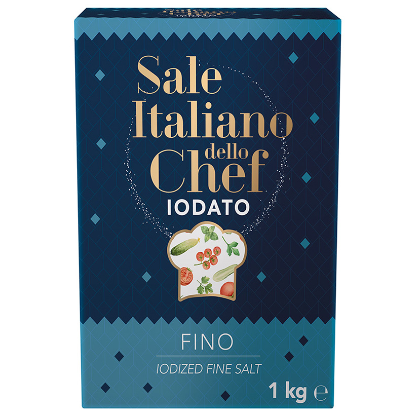 SALE IODATO FINO 1kg x 12