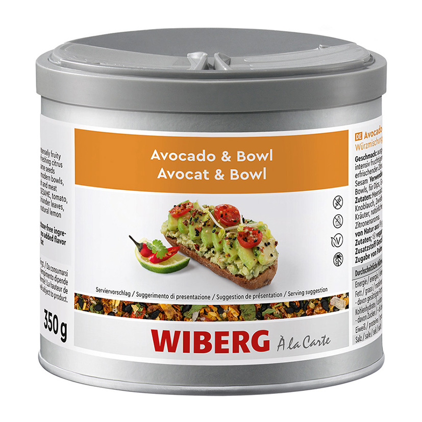 AVOCADO & BOWL GEWÜRZMISCHUNG 350g 'WIBERG'