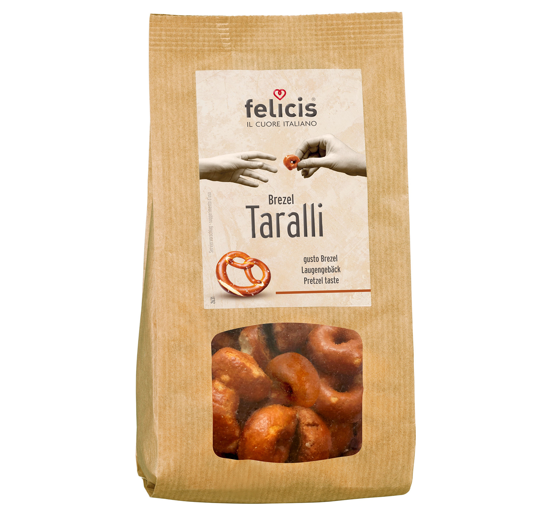 LAUGEN BREZEL TARALLI 200g 'FRITZ & FELIX'
