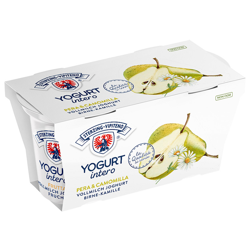 JOGHURT BIRNE/KAMILLE 125g 'STERZINGER'