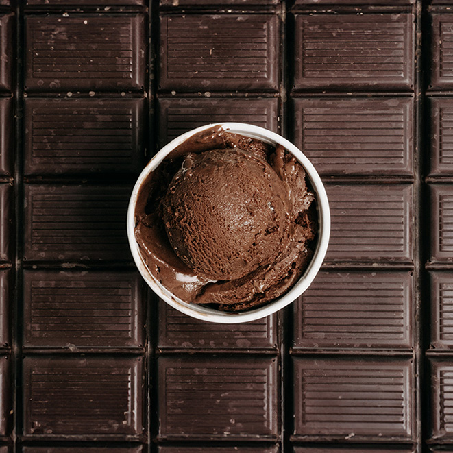 HIESIG EIS 2x2,2l DUNKLE SCHOKOLADE GEFR.