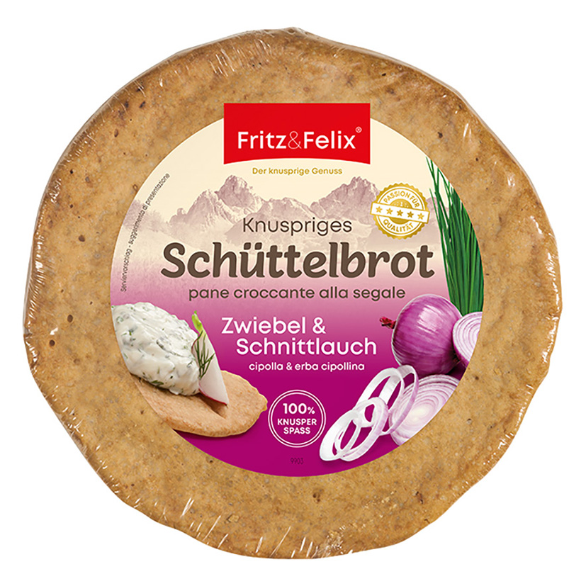 SCHÜTTELBROT ALLA CIPOLLA 150g 'F&F'
