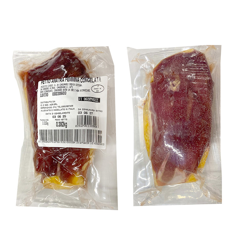 ANATRA PETTO PICCOLO 180-200g x2 BARBERIE CONG.