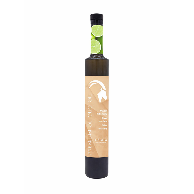 OLIO DI OLIVA CON LIME 350ml 'AROMICA'