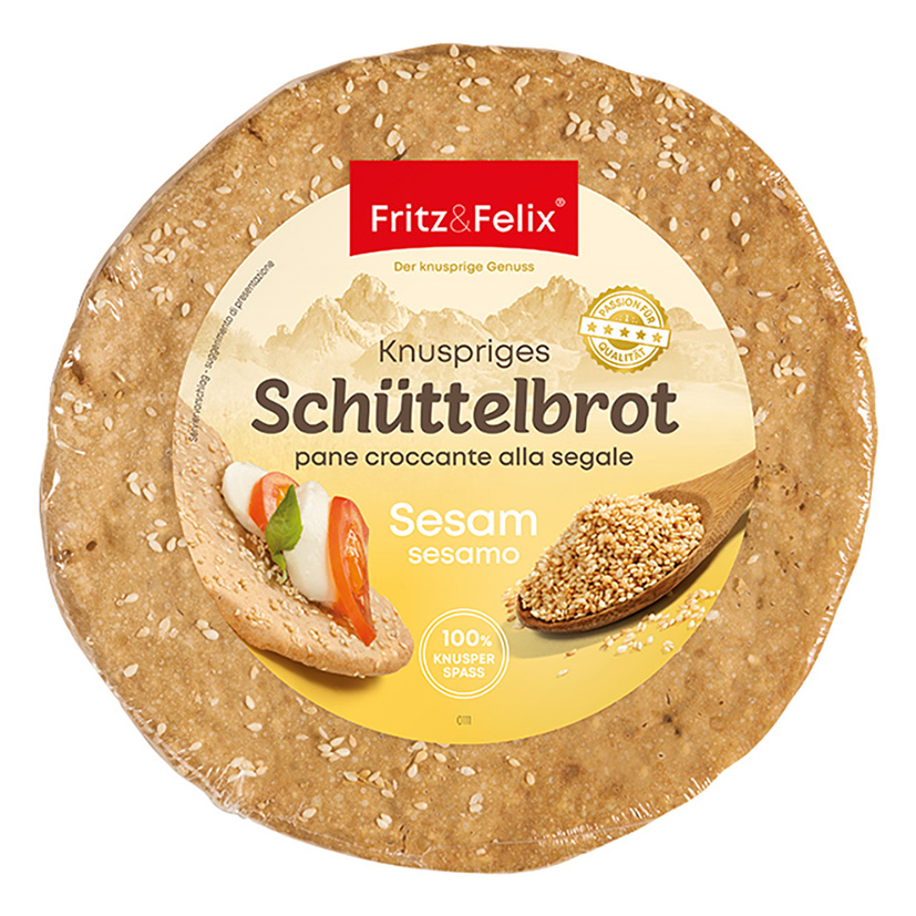 SCHÜTTELBROT SESAMO 150g 'F&F'