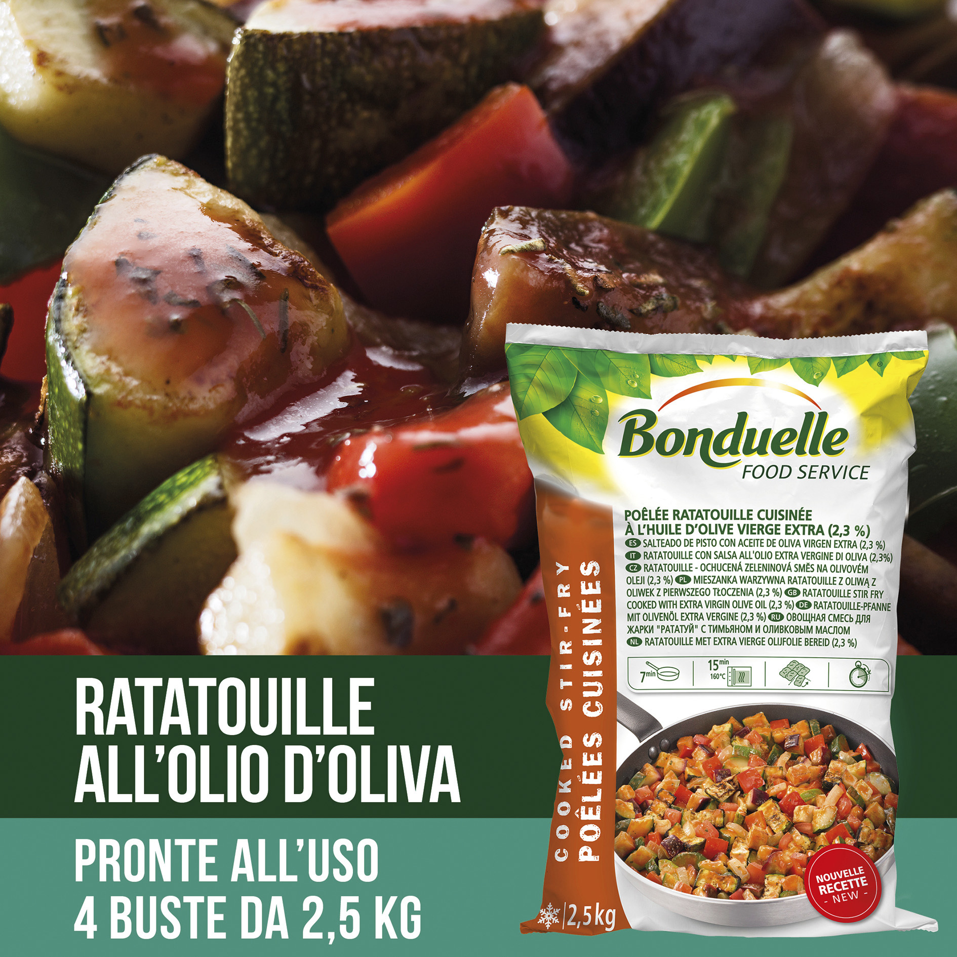 MIX VERDURE RATATOUILLE CONG. 'BONDUELLE'