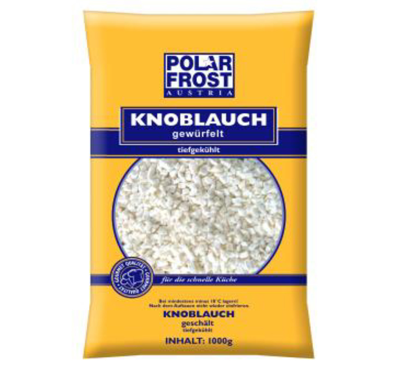 KNOBLAUCH GEHACKT 1kg GEFR.