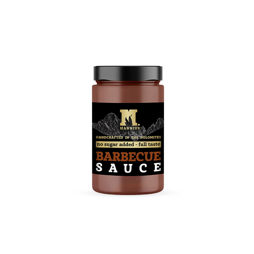 NO SUGAR ADDED BBQ BARBECUE SAUCE 250g MANNIUS