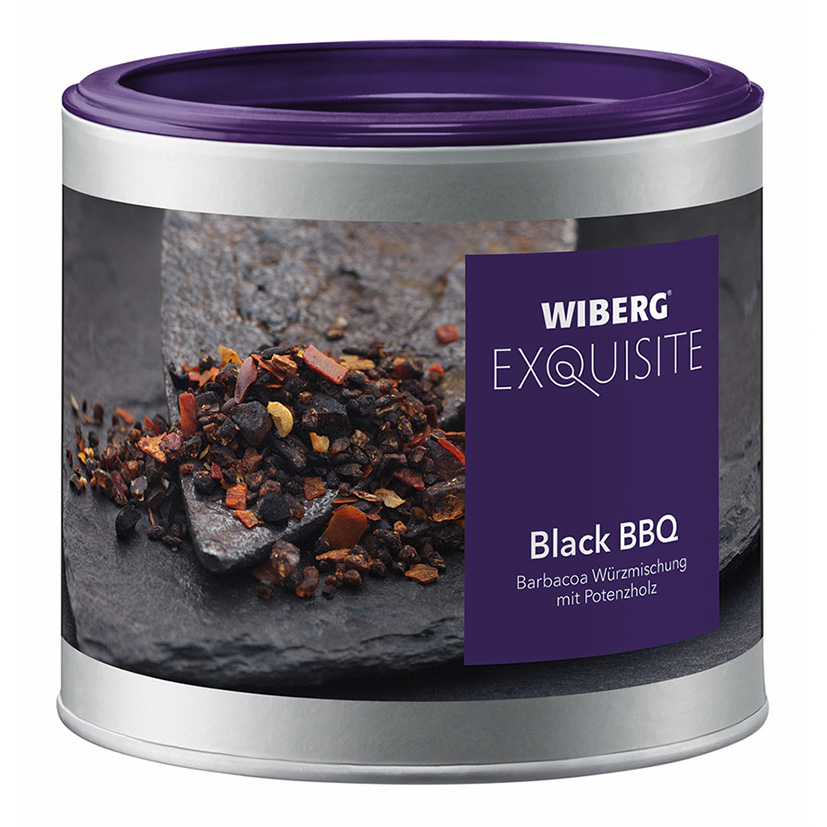 BLACK BBQ GEWÜRZSALZ 340g      EXQUISITE
