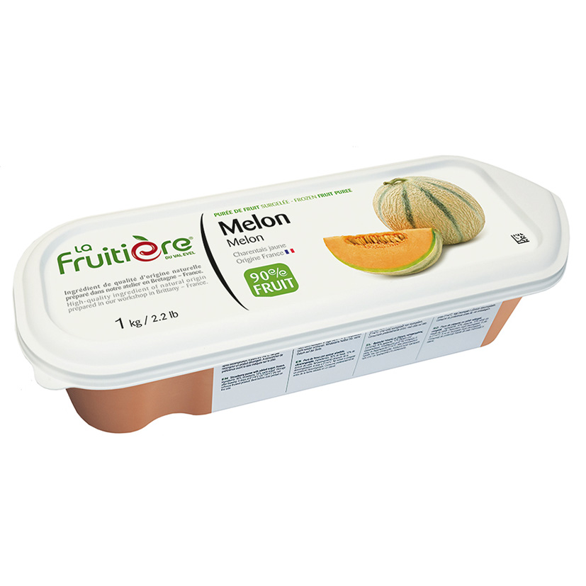 FRUCHTPÜREE MELONE 1kg GEFR.   FRUITIERE