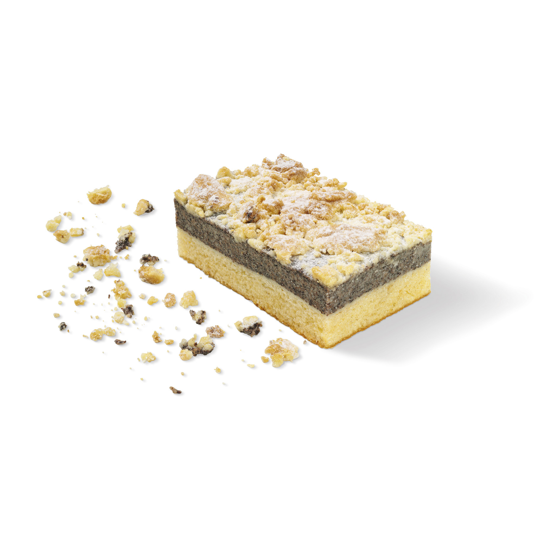 BLECHKUCHENSCHNITTE MOHN-BUTTERS. 2,8kg GF PFALZG
