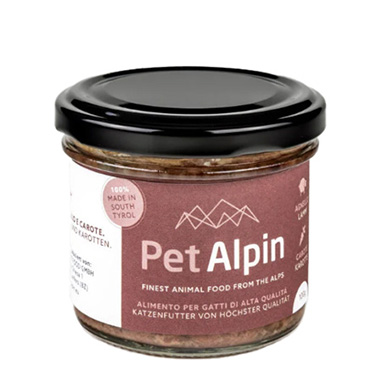 KATZENFUTTER LAMM-KAROTTEN 100g 'PETALPIN'