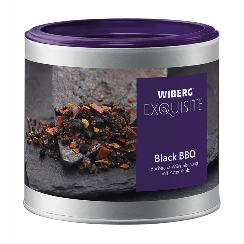 BLACK BBQ GEWÜRZSALZ 340g      EXQUISITE