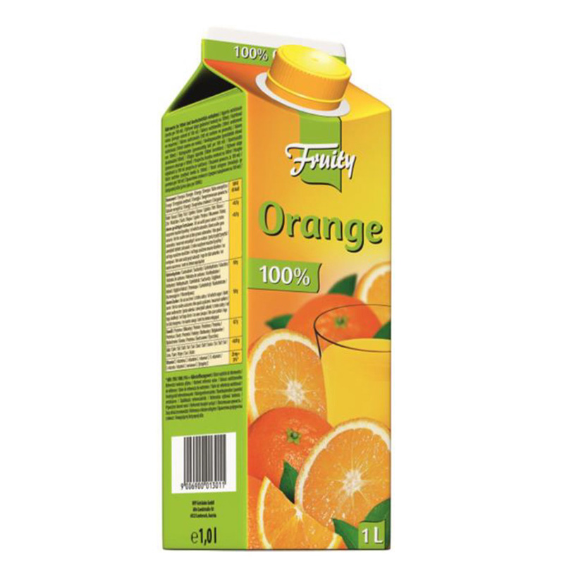 SUCCO D' ARANCIA 100%  1l 'FRUITY'