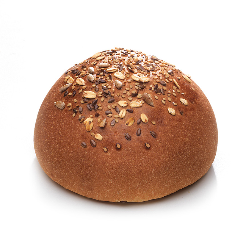 HAMBURGER BUNS DUNKEL 13cm 18x100g GF. CAMILLO