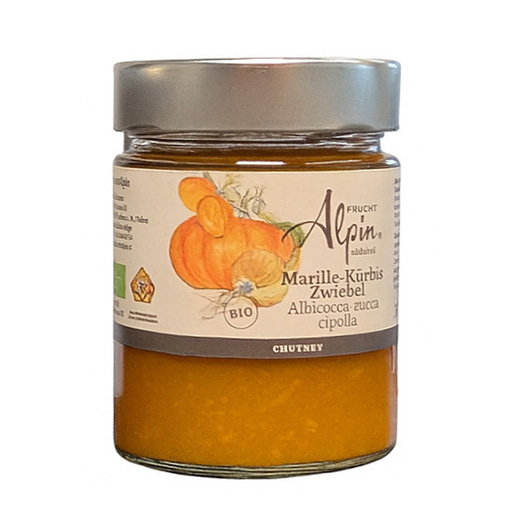 CHUTNEY MARILLE KÜRBIS ZWIEBEL BIO* 300g FRUCHTALP