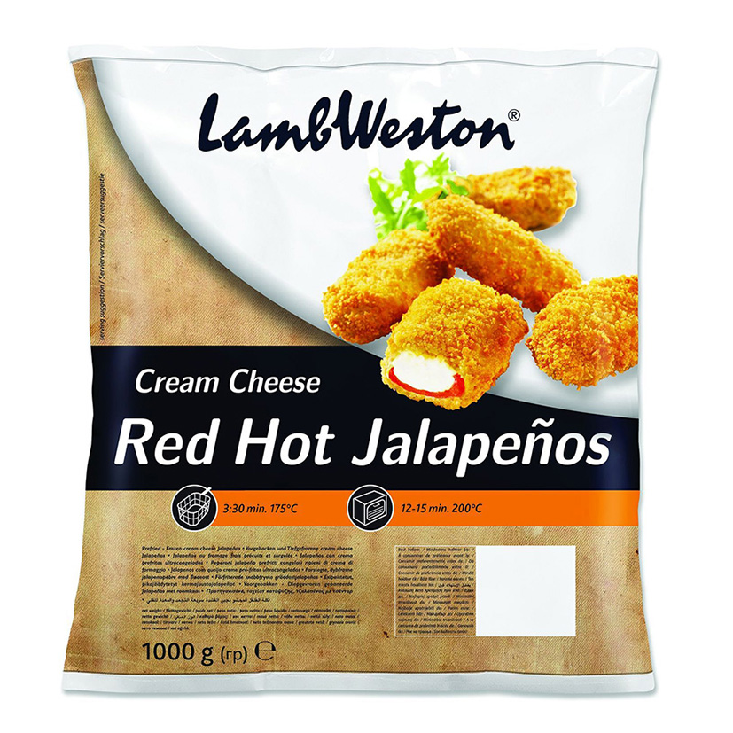 JALAPENOS ROT CHILI PANIERT 1kg GEFR. LAMB WESTON