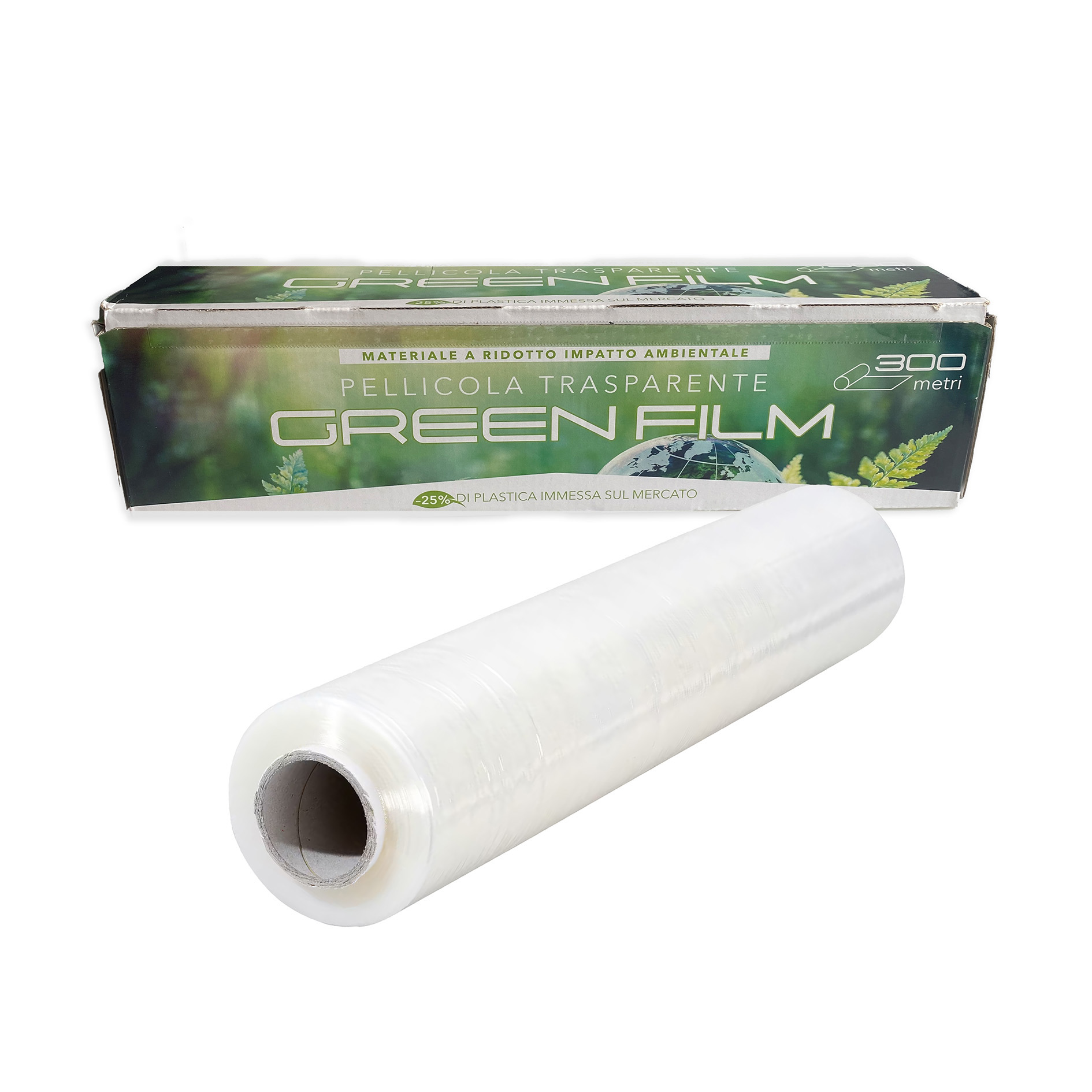 PELLICOLA TRASPARENTE GREENFILM BOX 30cm 300m '2R'