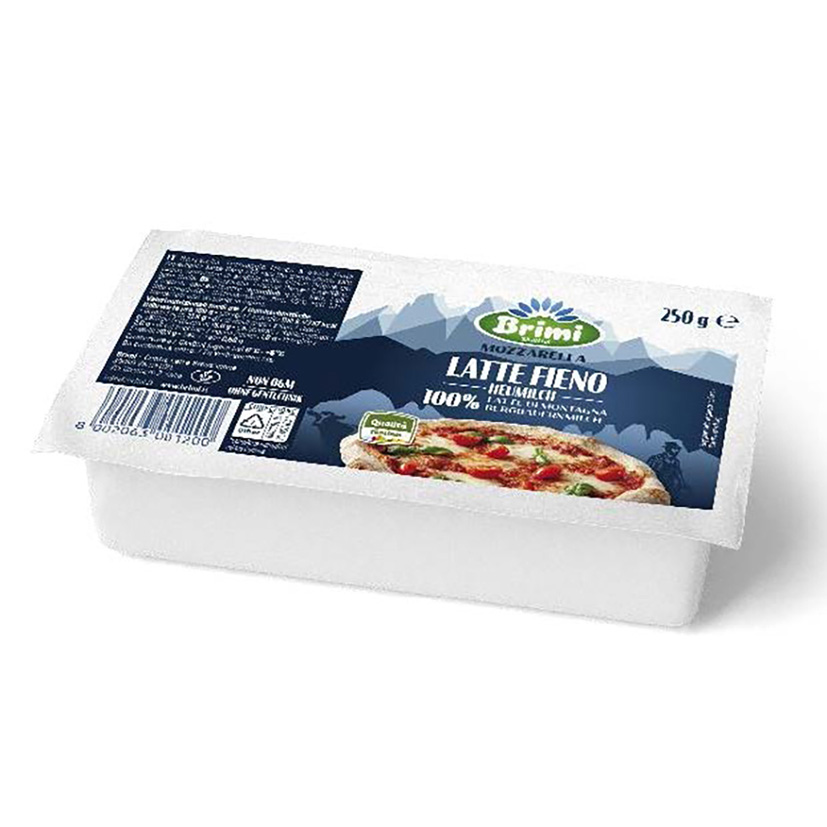 MOZZARELLA LATTE FIENO 250g 'BRIMI'