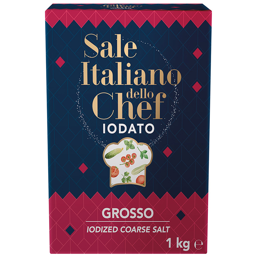 SALZ JOD GROB 1kg x 12