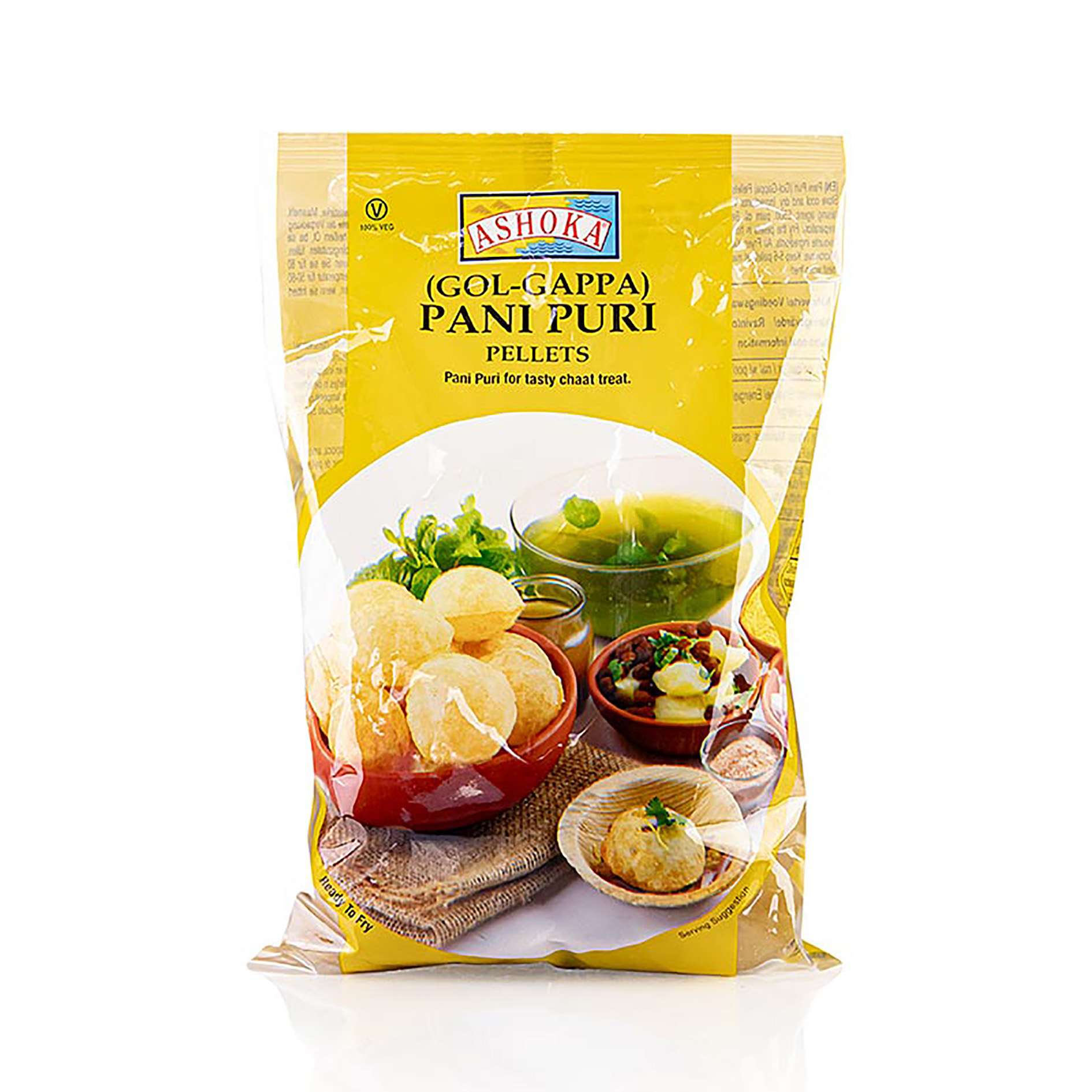 PANI PURI CHIPS NON FRITTI DA RIEMPIRE 200g