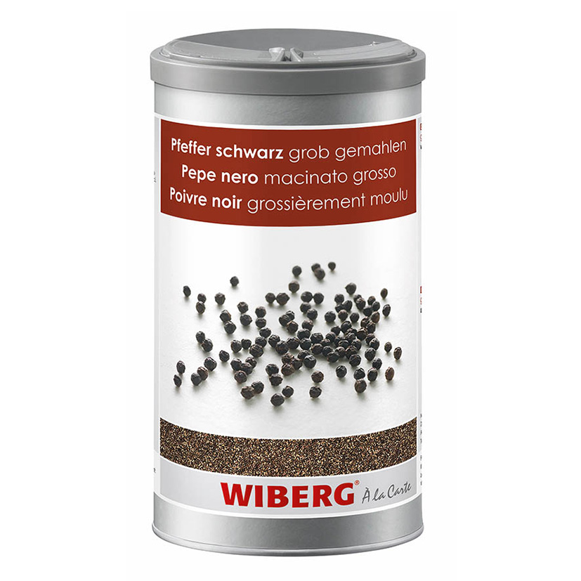 PEPE NERO MACINATO GROSSO 580g 'WIBERG'