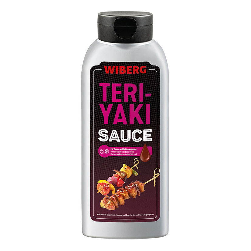 TERIYAKI WOK SAUCE QUETSCHFLASCHE 800g WIBERG