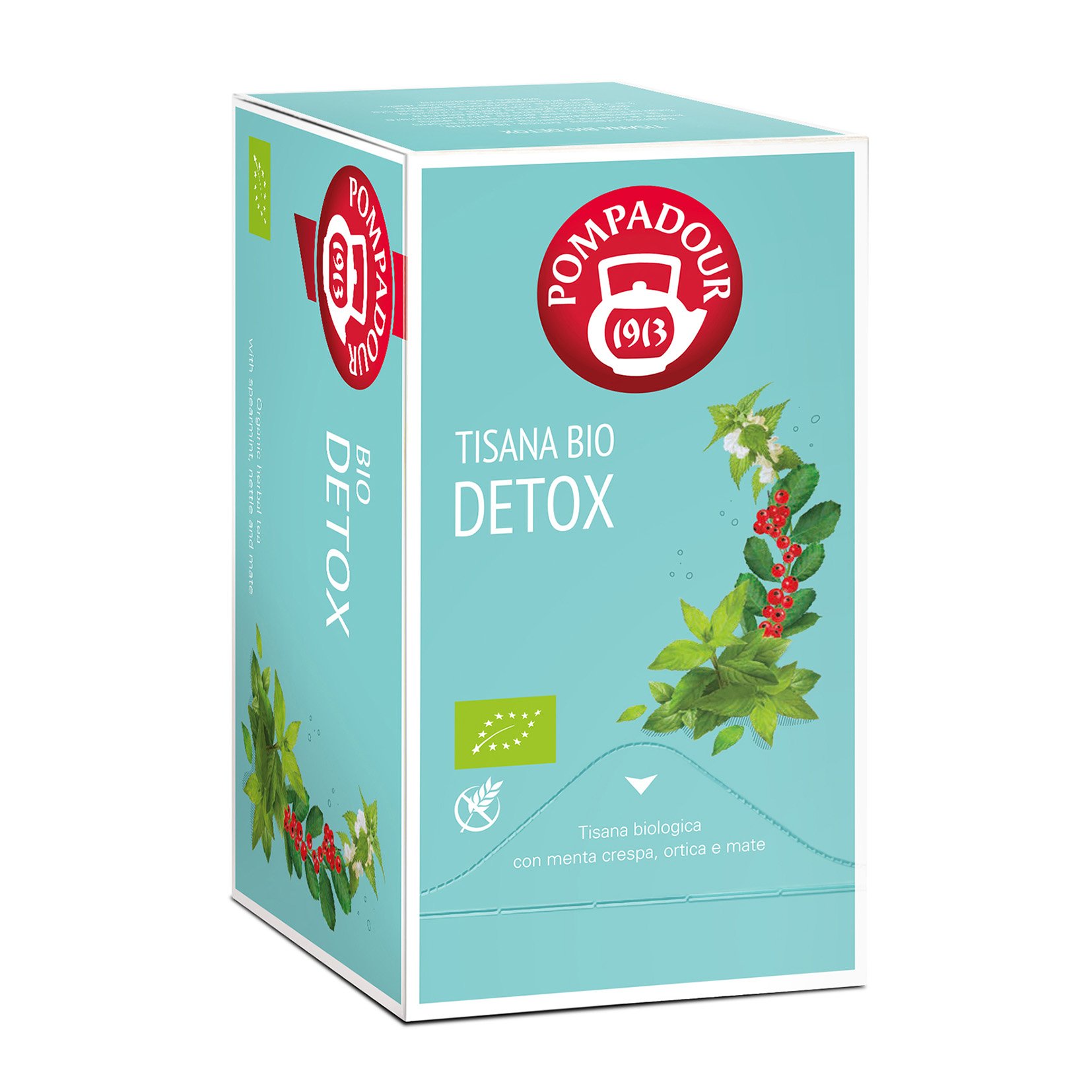 TEE WELLNESS DETOX BIO* 'POMPADOUR' 20 FILTER