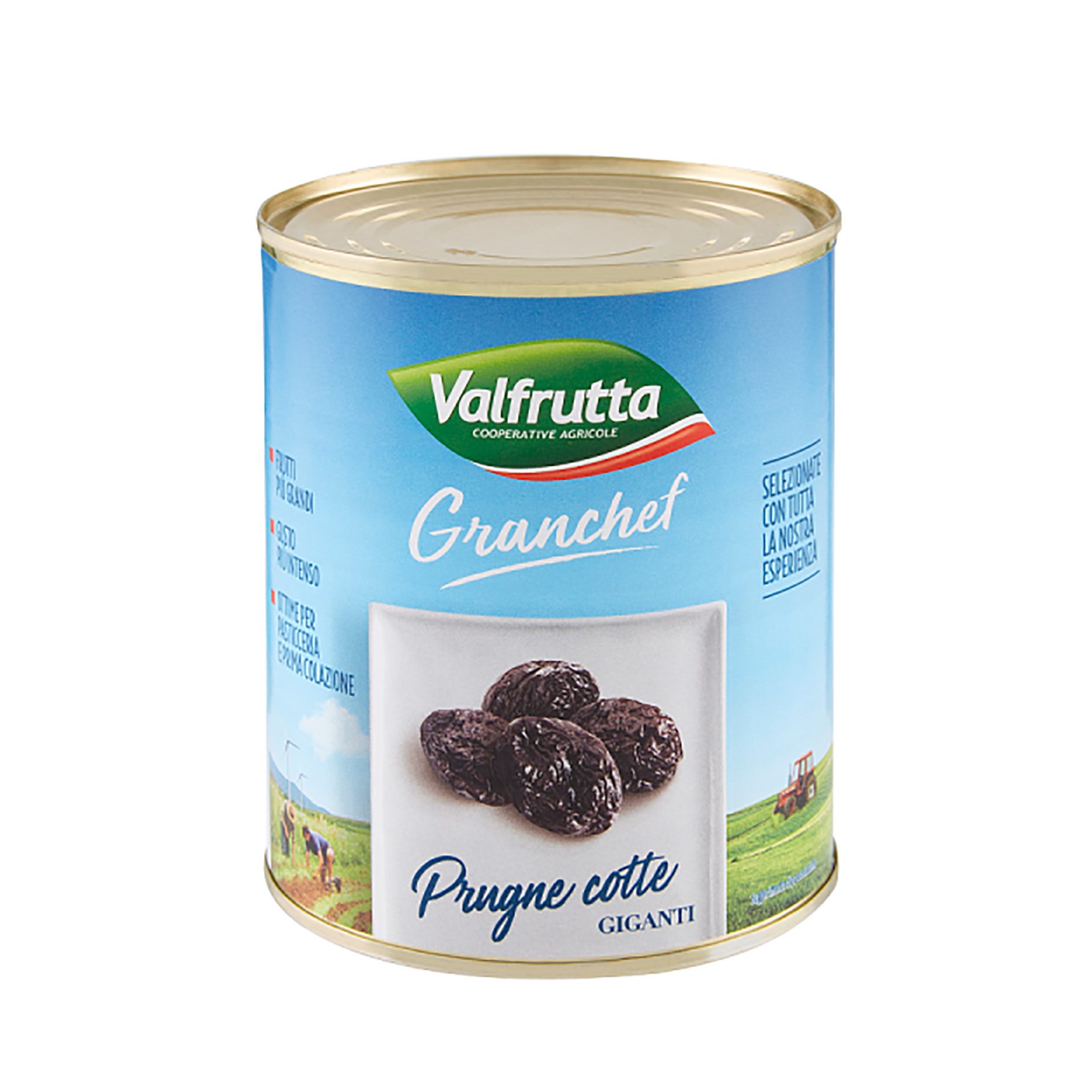 PRUGNE SCIROPPATE 1/1 VALFRUTTA-SUNCAN