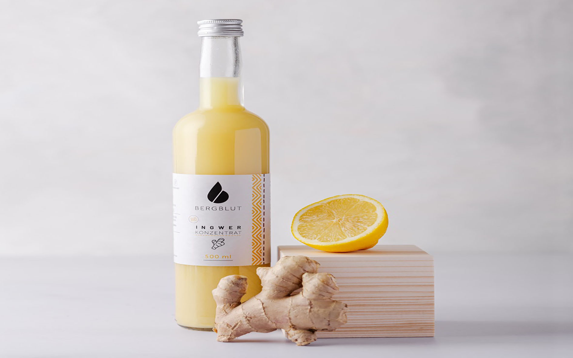 INGWER KONZENTRAT KLASSIK BIO* 500ml BERGBLUT