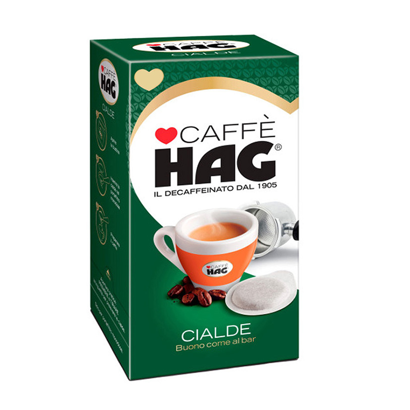CAFFE' DECAFFEINATO 30 CIALDE 'HAG'