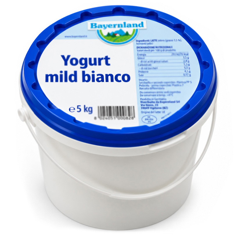 YOGURT NATURALE 5kg 'BAYERNLAND'
