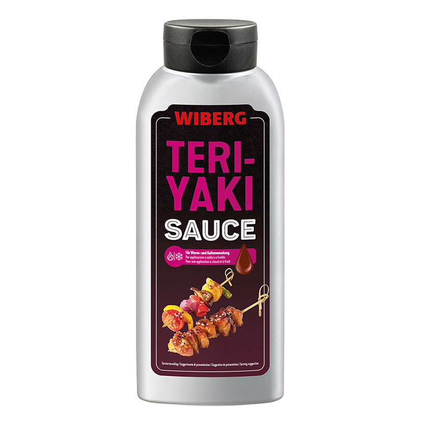 SALSA TERIYAKI WOK SQUEEZE 800g 'WIBERG'